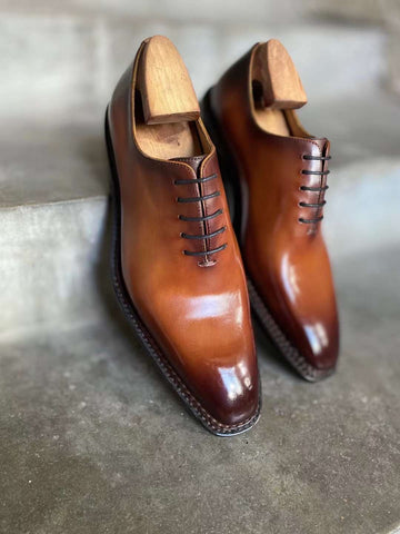 Brown Alex Oxfords - Alexfiveusa