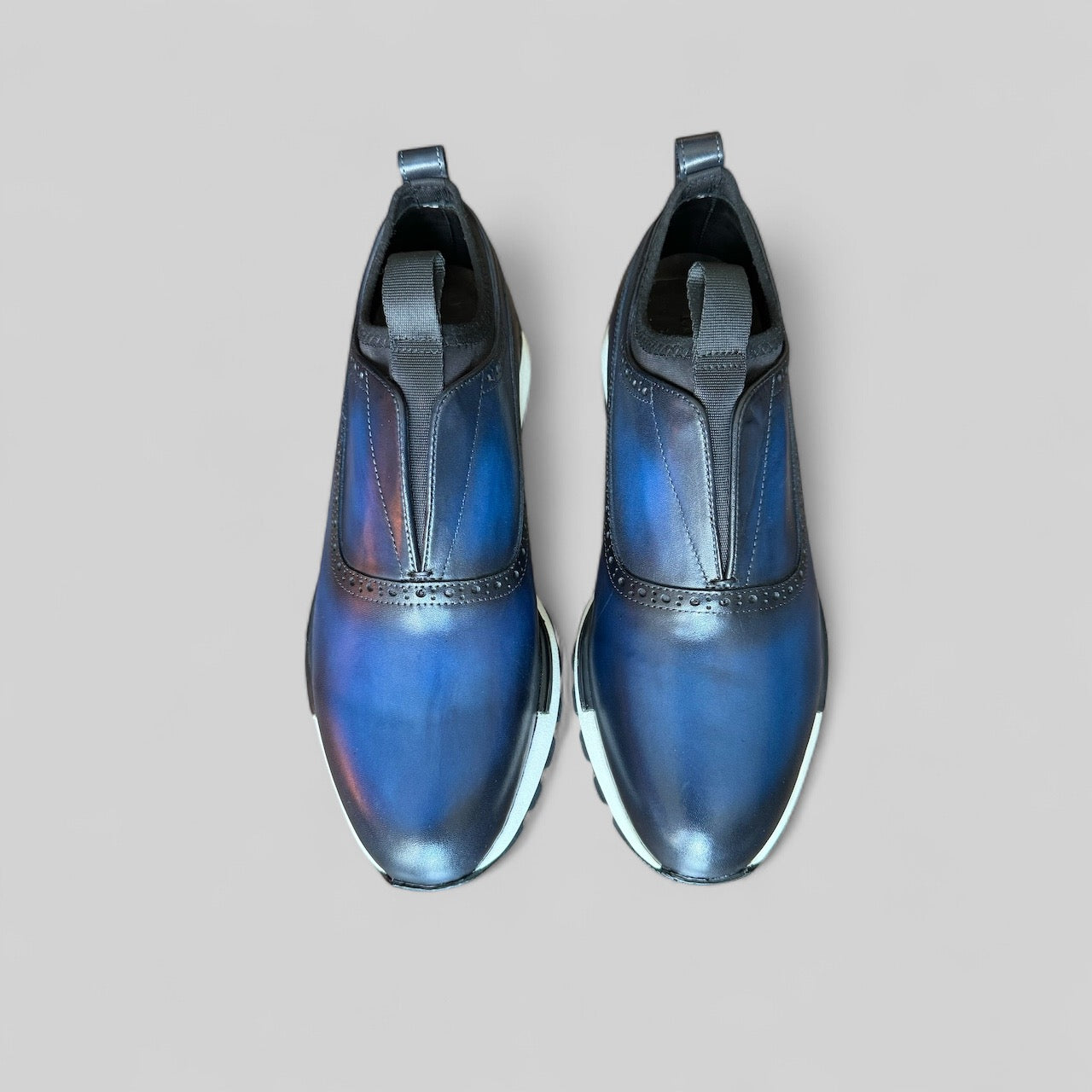 Blue A5 Slip on casuals