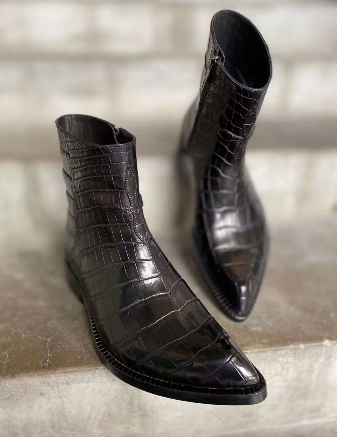 Day Walker Crocodile Boot