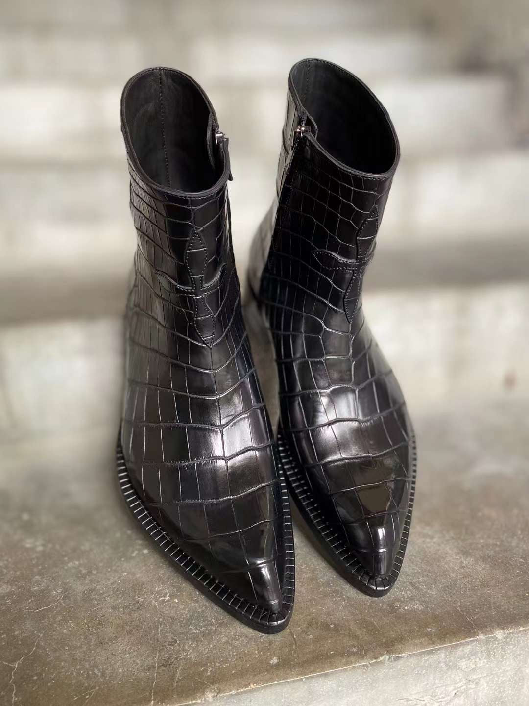 Crocodile ALexander Boots - Alexfiveusa 