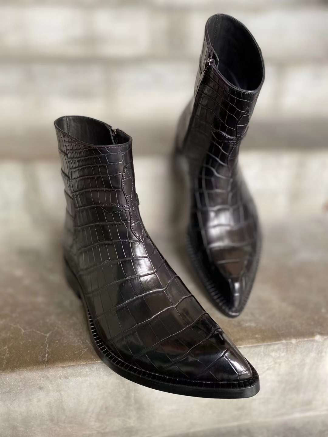 Crocodile ALexander Boots - Alexfiveusa 