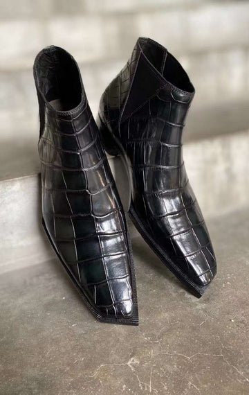 City Walker Crocodile boots