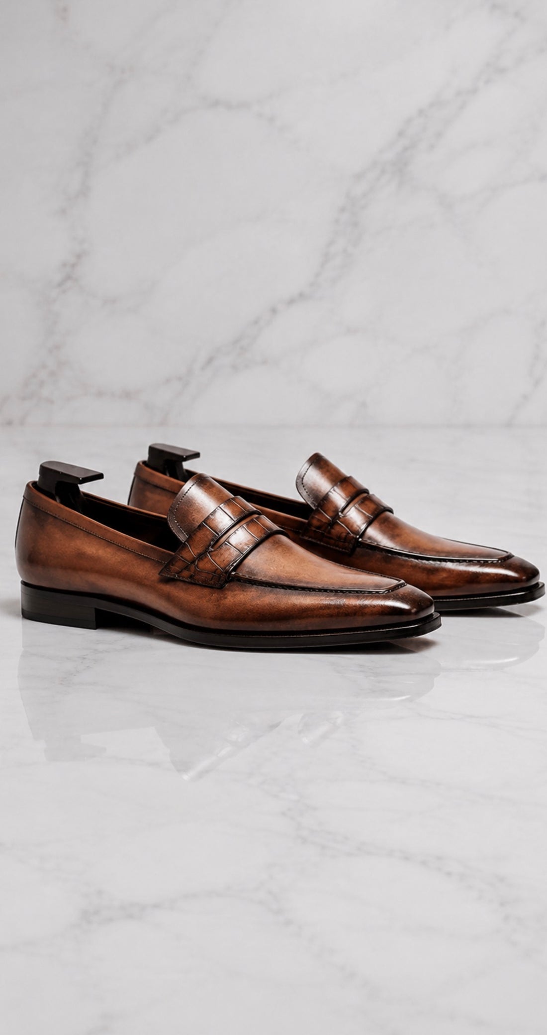 Brown weekend casual loafer